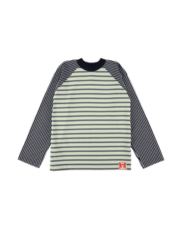 MULTICOLOR STRIPED LONG SLEEVE T - SHIRT - TUCKSHOP