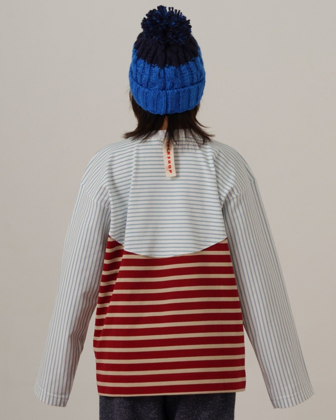 MULTICOLOR STRIPED LONG SLEEVE T - SHIRT - TUCKSHOP