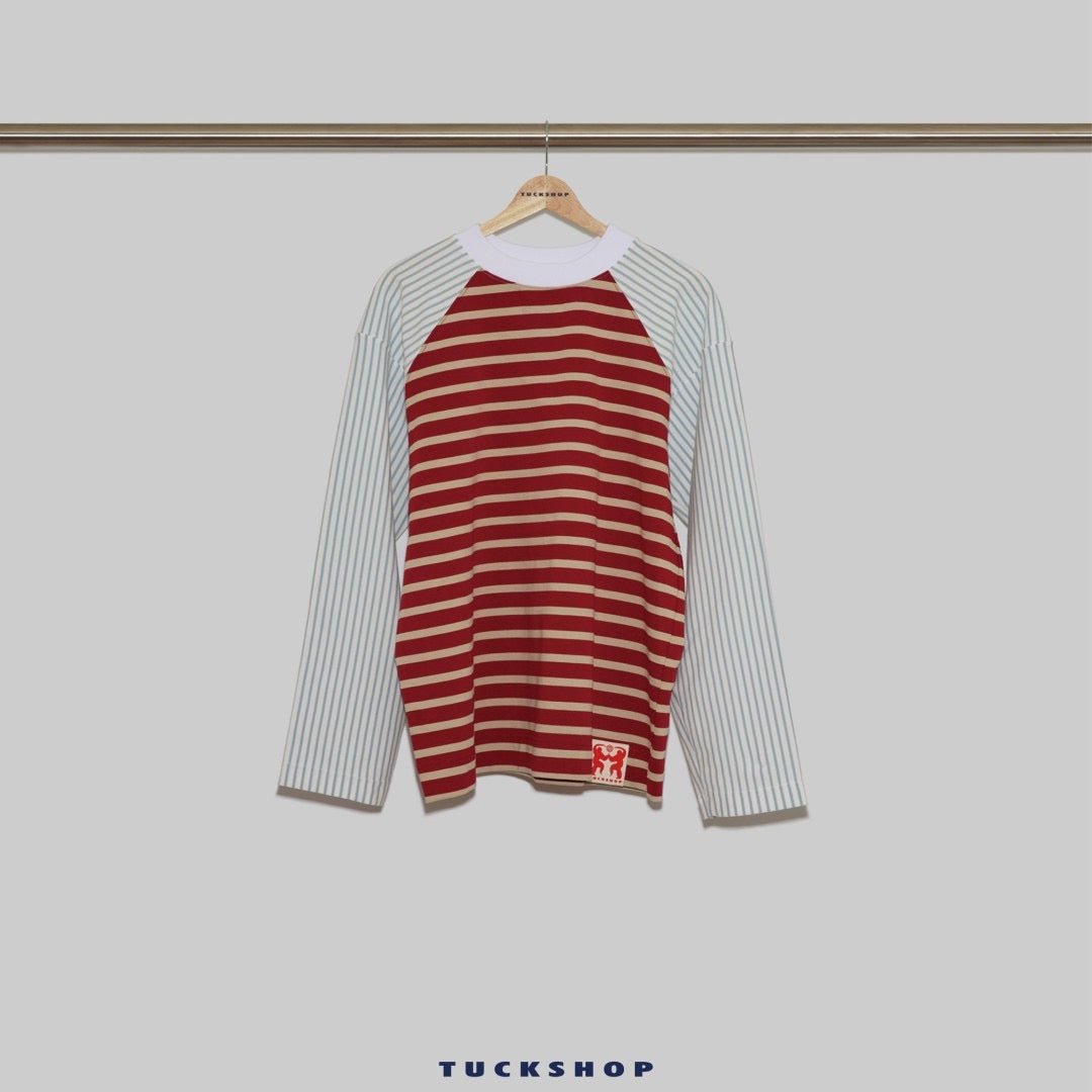 MULTICOLOR STRIPED LONG SLEEVE T - SHIRT - TUCKSHOP