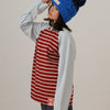 MULTICOLOR STRIPED LONG SLEEVE T - SHIRT - TUCKSHOP