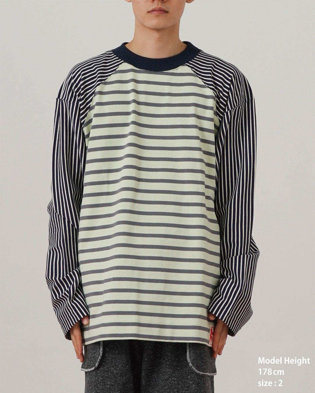 MULTICOLOR STRIPED LONG SLEEVE T - SHIRT - TUCKSHOP