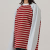MULTICOLOR STRIPED LONG SLEEVE T - SHIRT - TUCKSHOP