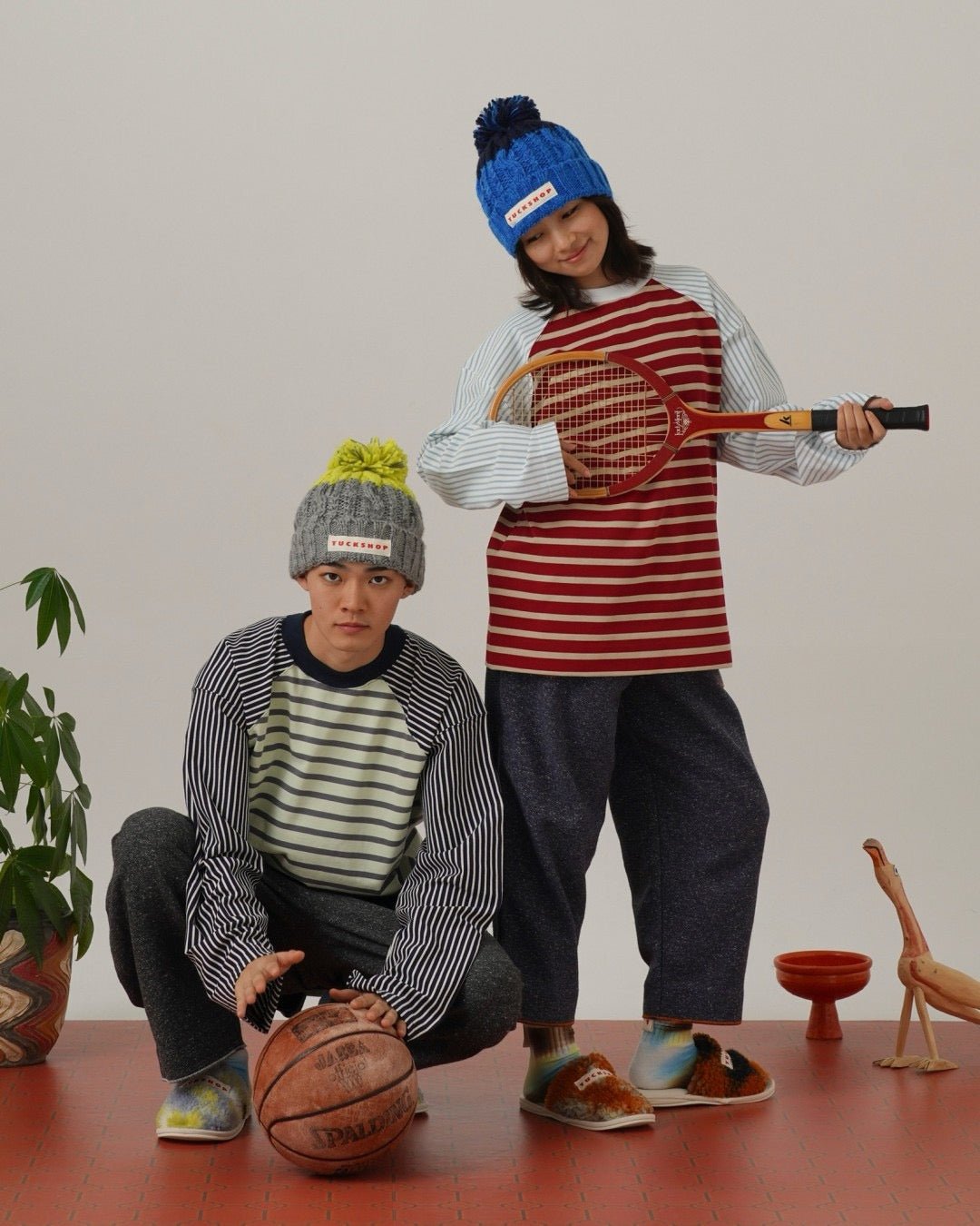 MULTICOLOR STRIPED LONG SLEEVE T - SHIRT - TUCKSHOP