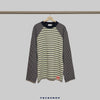MULTICOLOR STRIPED LONG SLEEVE T - SHIRT - TUCKSHOP
