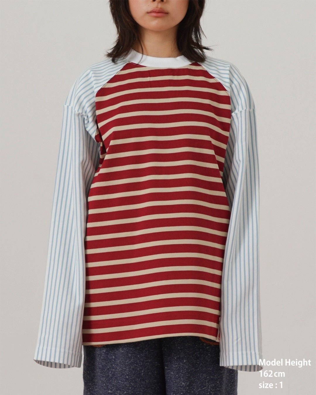 MULTICOLOR STRIPED LONG SLEEVE T - SHIRT - TUCKSHOP