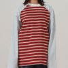 MULTICOLOR STRIPED LONG SLEEVE T - SHIRT - TUCKSHOP
