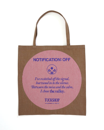 NO SIGNAL TOTE - TUCKSHOP