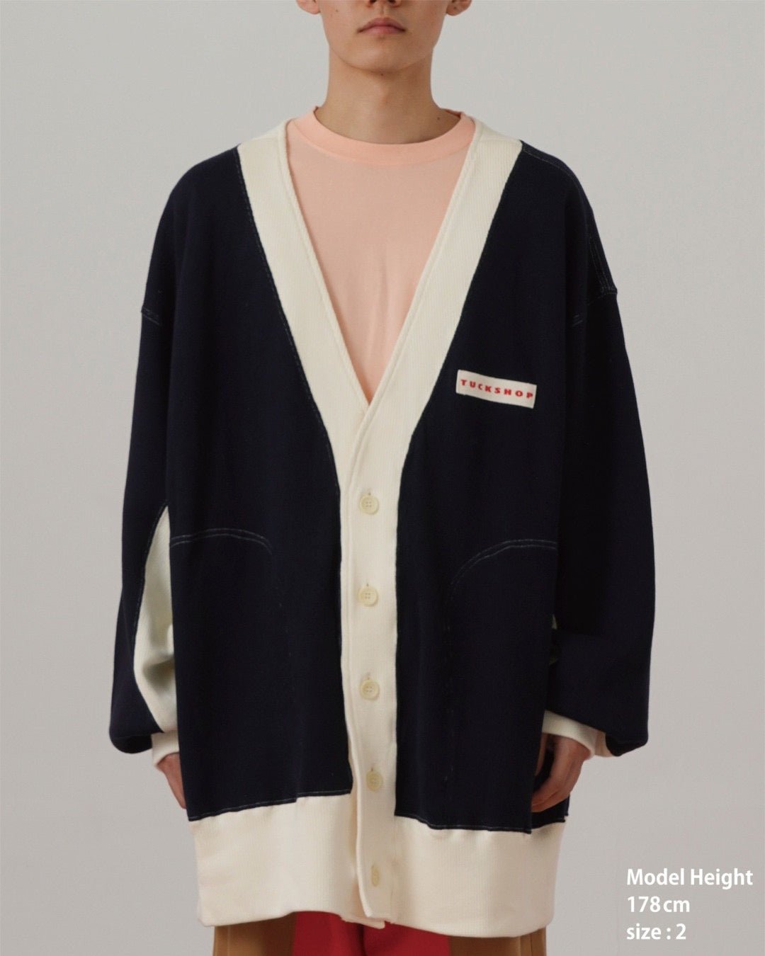 OVERSIZED CARDIGAN - TUCKSHOP