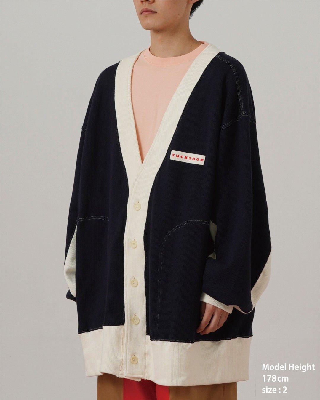 OVERSIZED CARDIGAN - TUCKSHOP