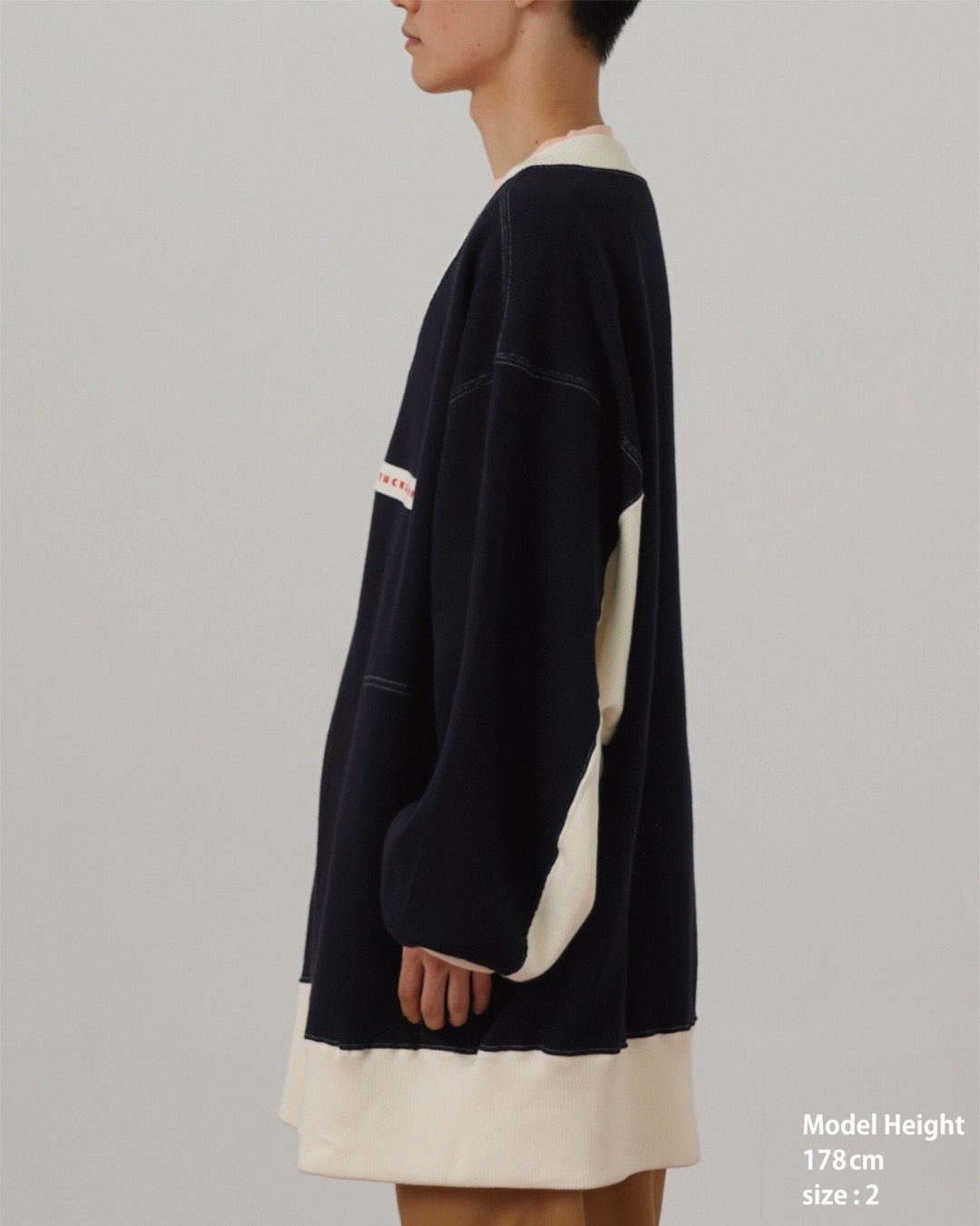 OVERSIZED CARDIGAN - TUCKSHOP