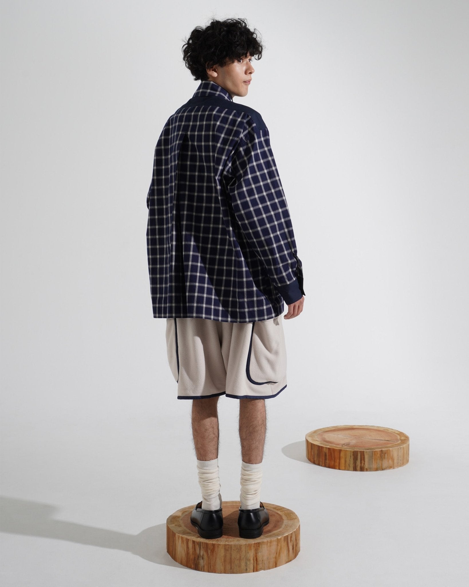 PANEL ZIP - UP SHIRT - TUCKSHOP