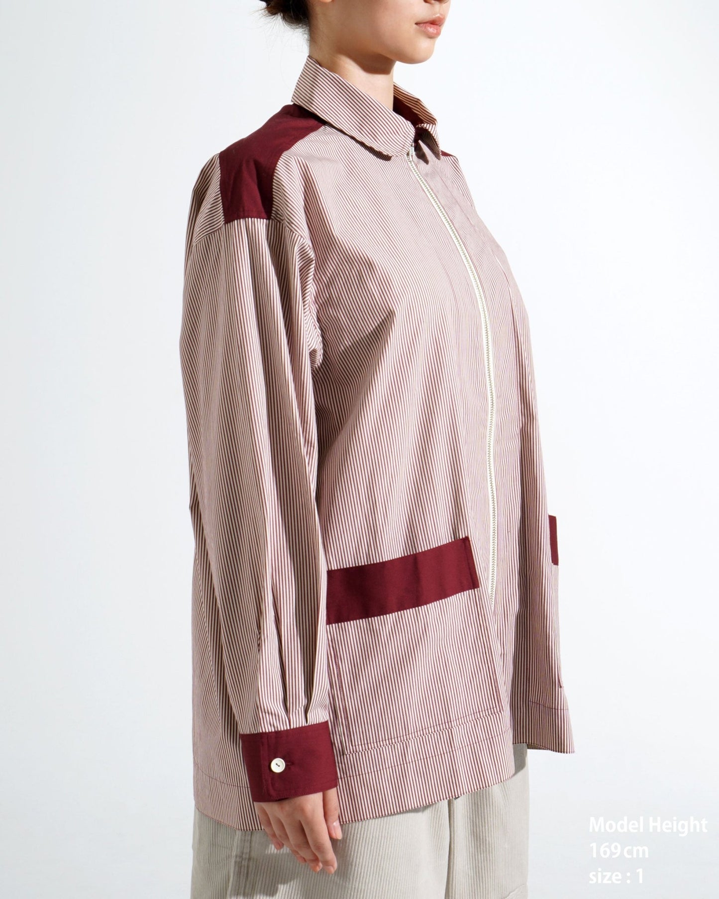 PANEL ZIP - UP SHIRT - TUCKSHOP