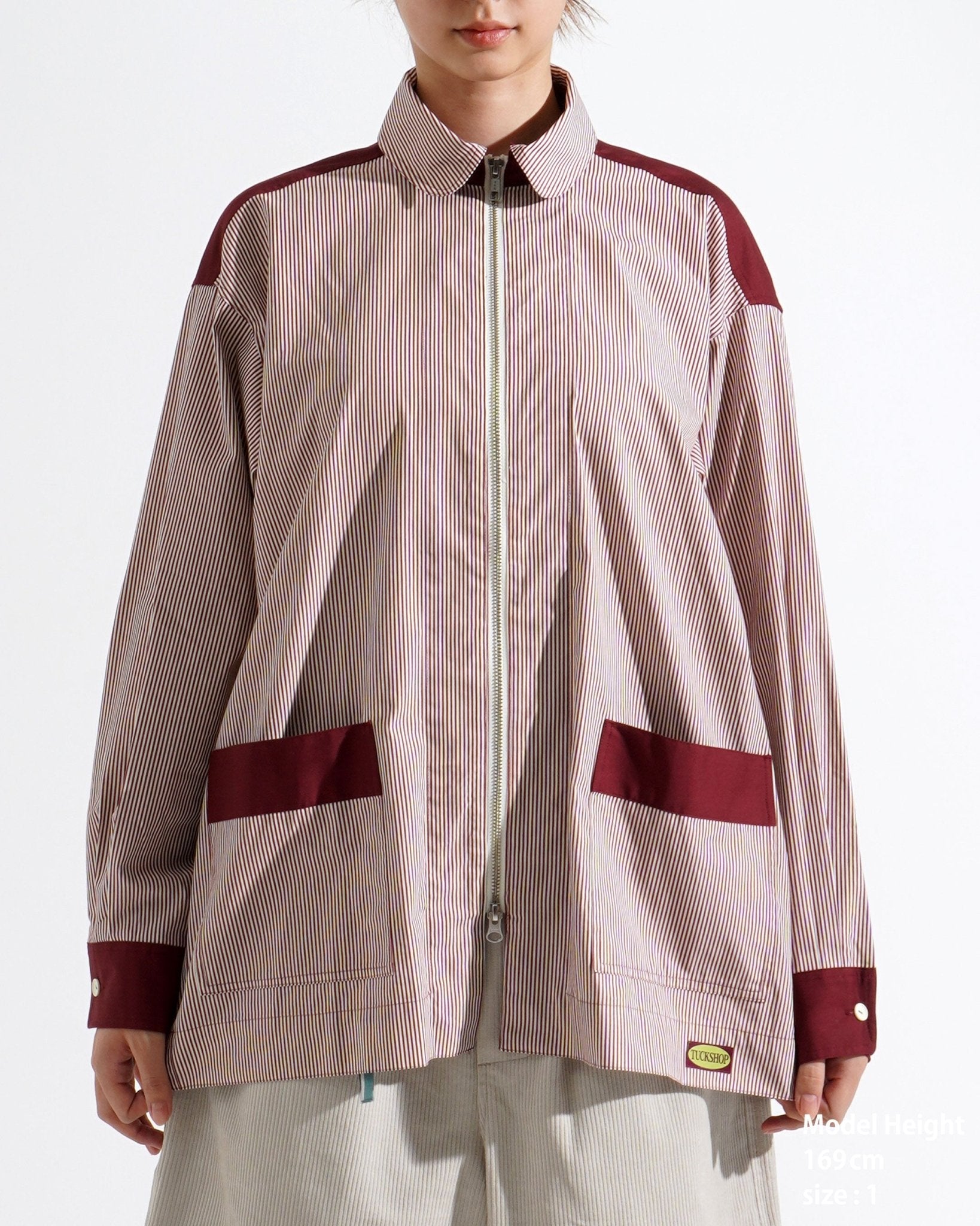 PANEL ZIP - UP SHIRT - TUCKSHOP
