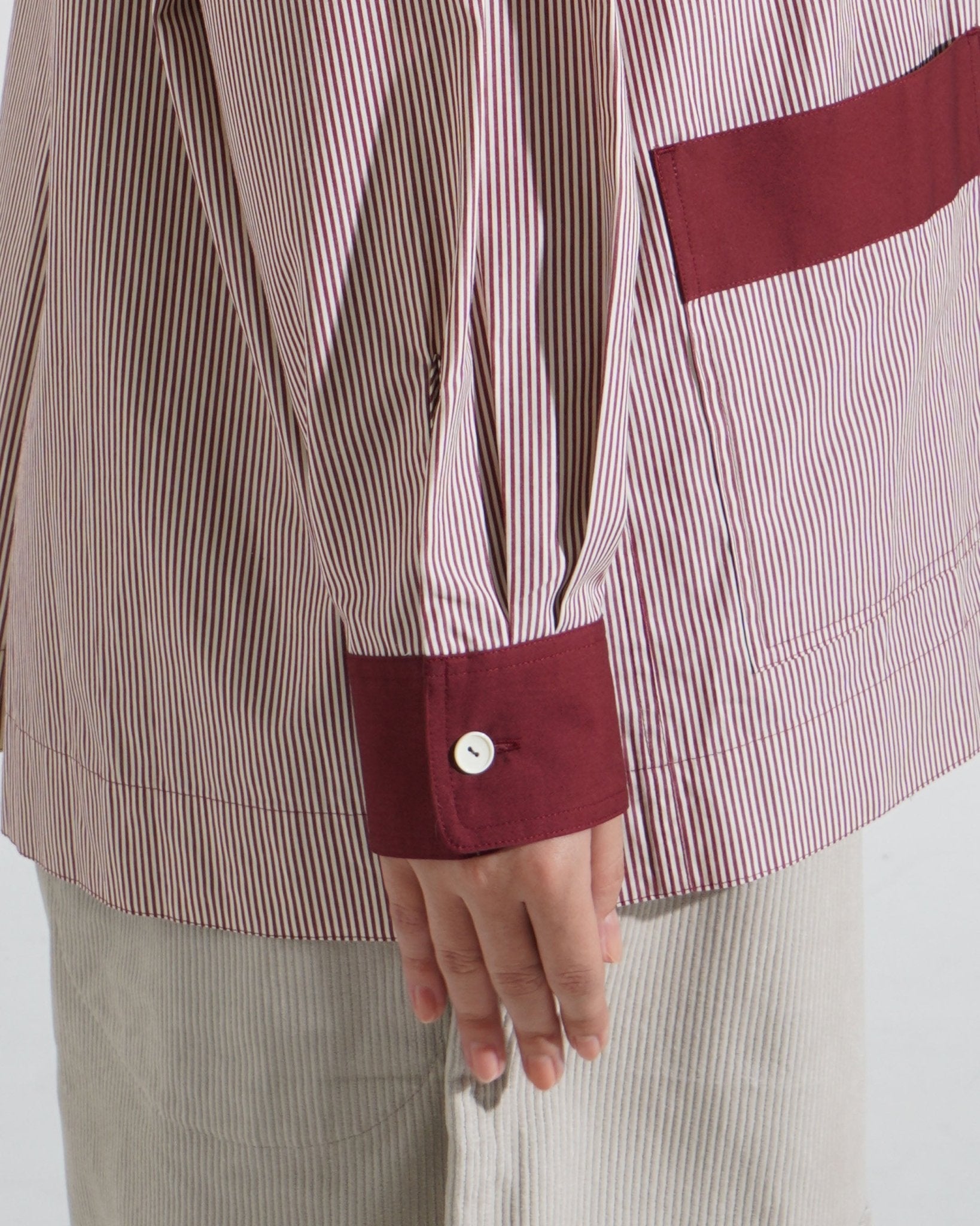 PANEL ZIP - UP SHIRT - TUCKSHOP