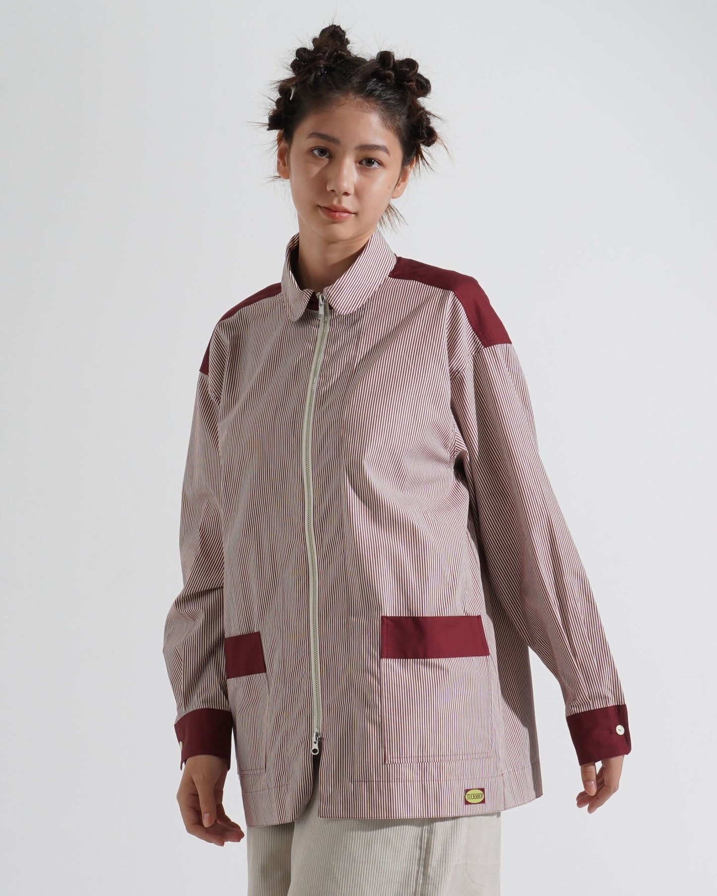 PANEL ZIP - UP SHIRT - TUCKSHOP