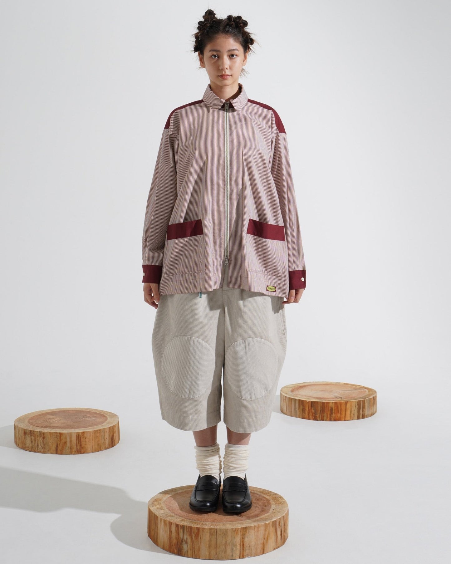 PANEL ZIP - UP SHIRT - TUCKSHOP