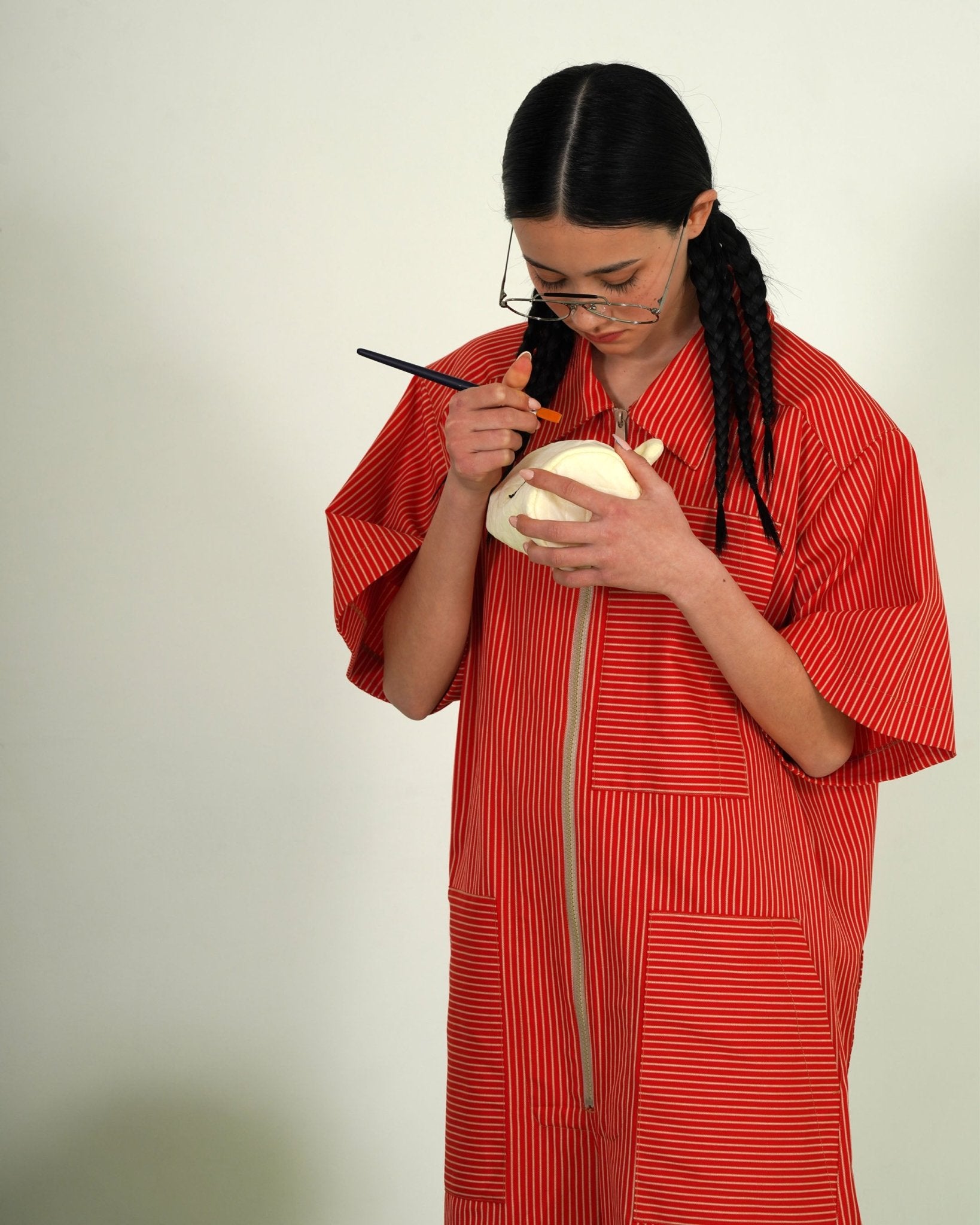 PANELED JUMPSUIT - TUCKSHOP