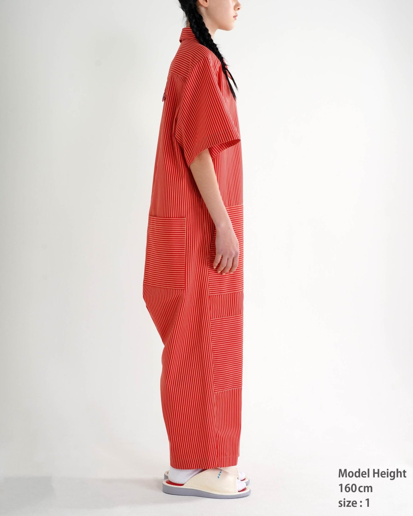 PANELED JUMPSUIT - TUCKSHOP