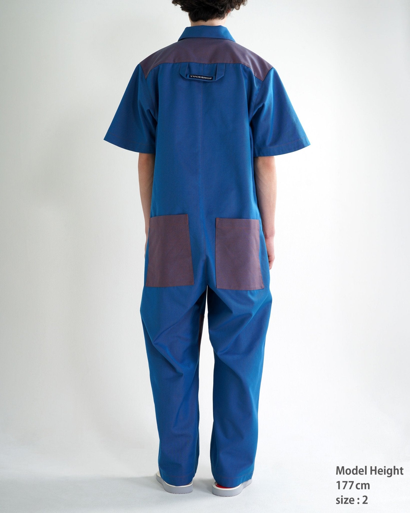 PANELED JUMPSUIT - TUCKSHOP