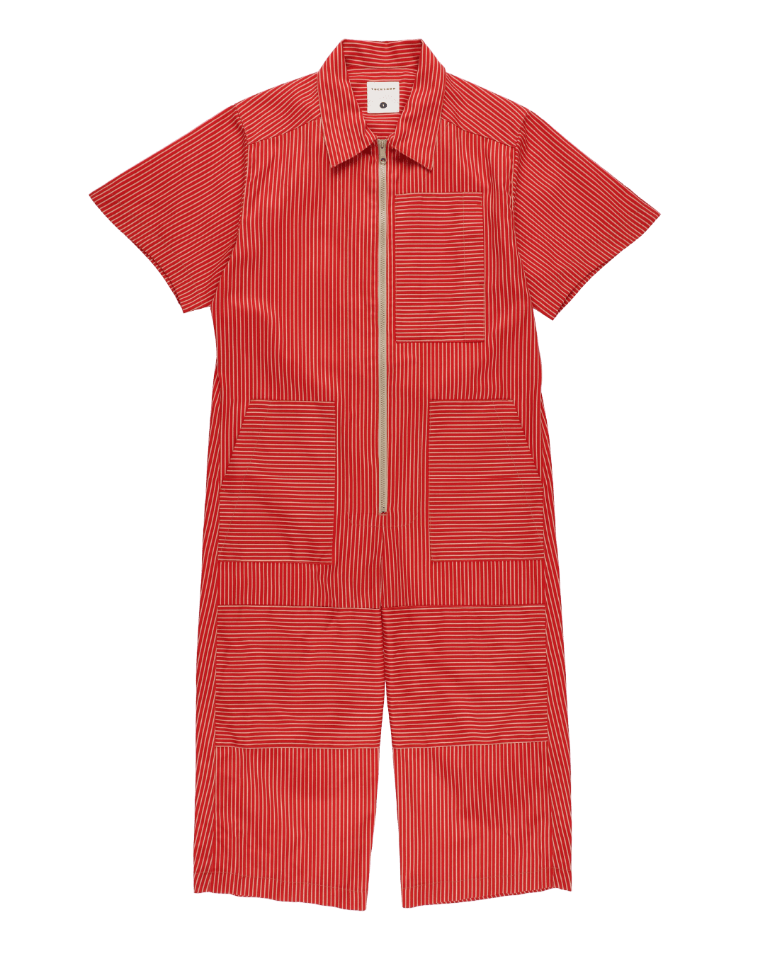 PANELED JUMPSUIT - TUCKSHOP