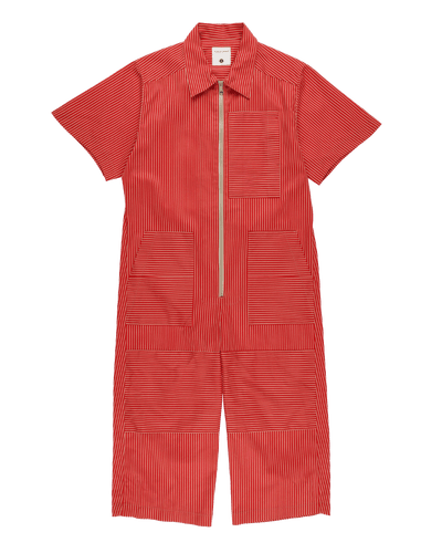 PANELED JUMPSUIT - TUCKSHOP