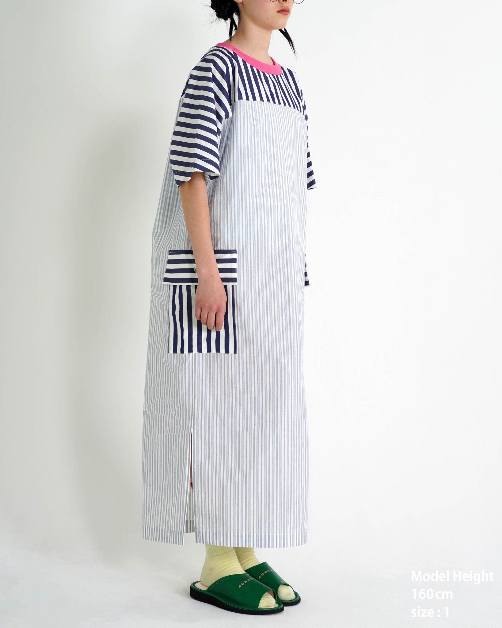 PANELED MAXI DRESS - TUCKSHOP