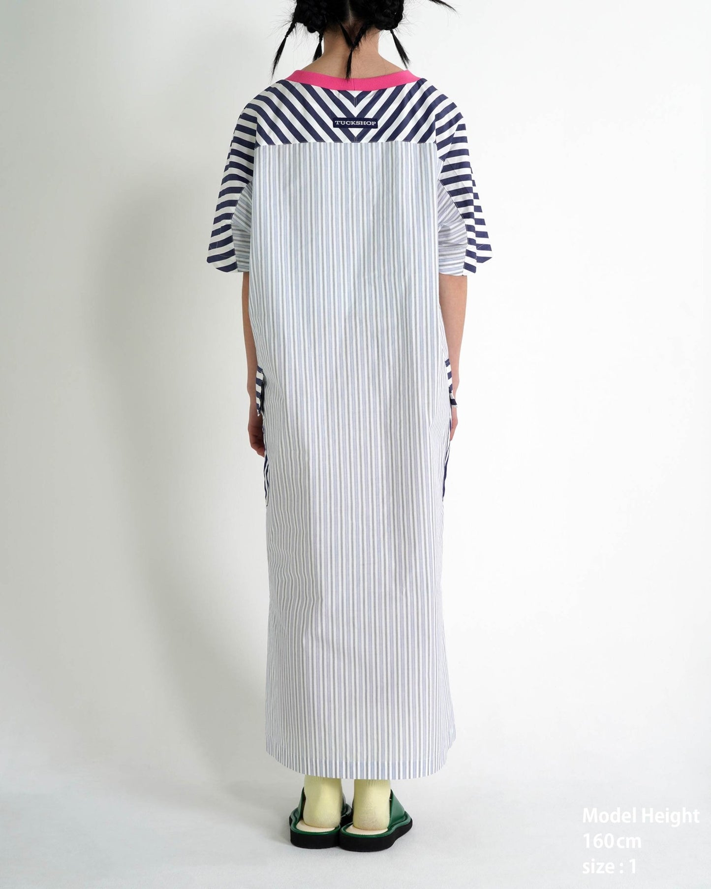 PANELED MAXI DRESS - TUCKSHOP