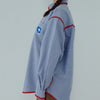 PIPING LONG SLEEVE SHIRT - TUCKSHOP