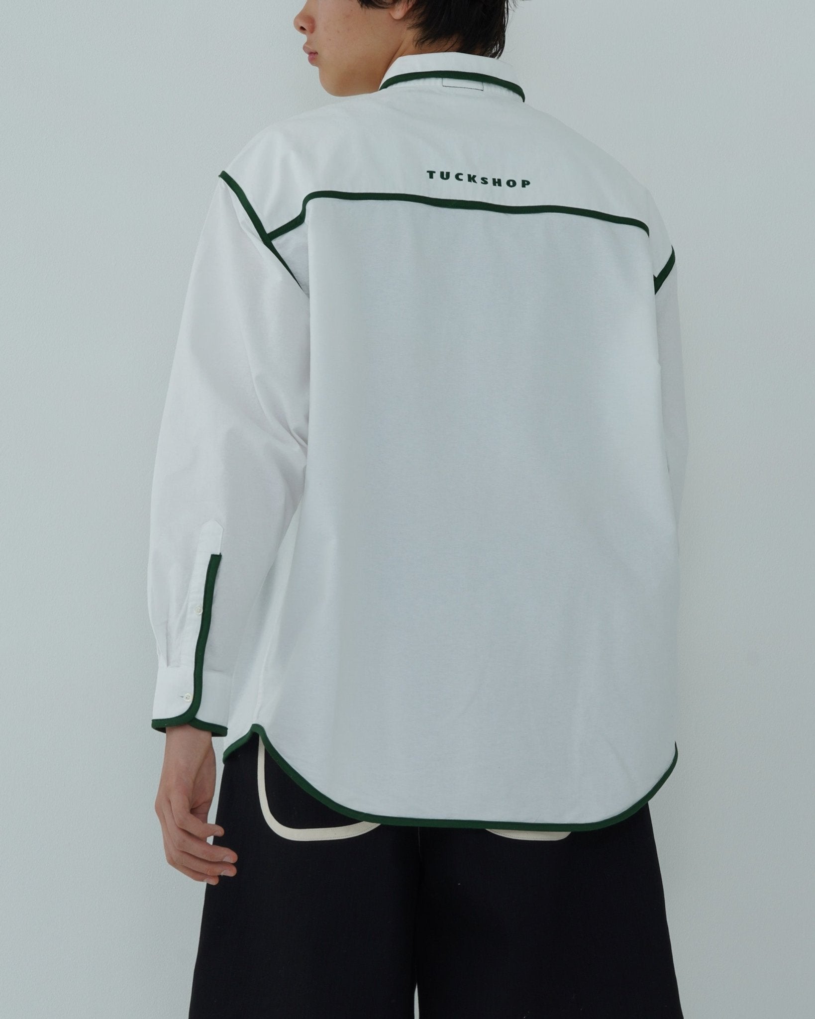PIPING LONG SLEEVE SHIRT - TUCKSHOP