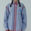 PIPING LONG SLEEVE SHIRT - TUCKSHOP