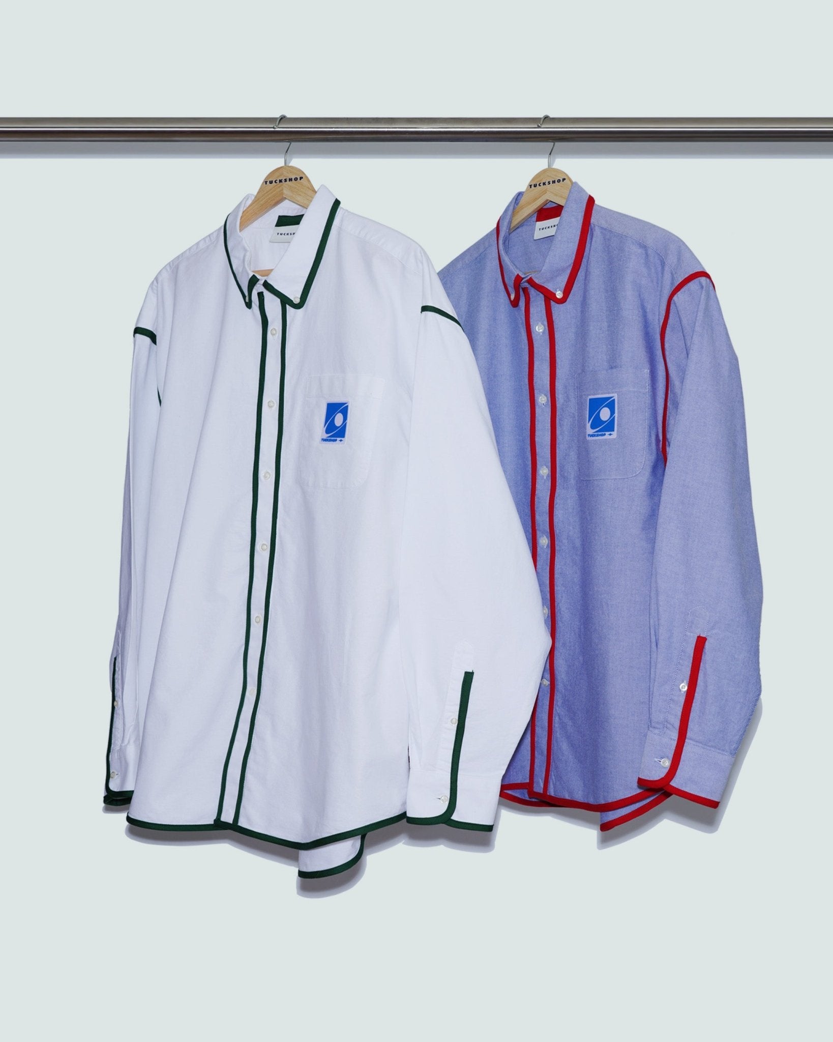 PIPING LONG SLEEVE SHIRT - TUCKSHOP