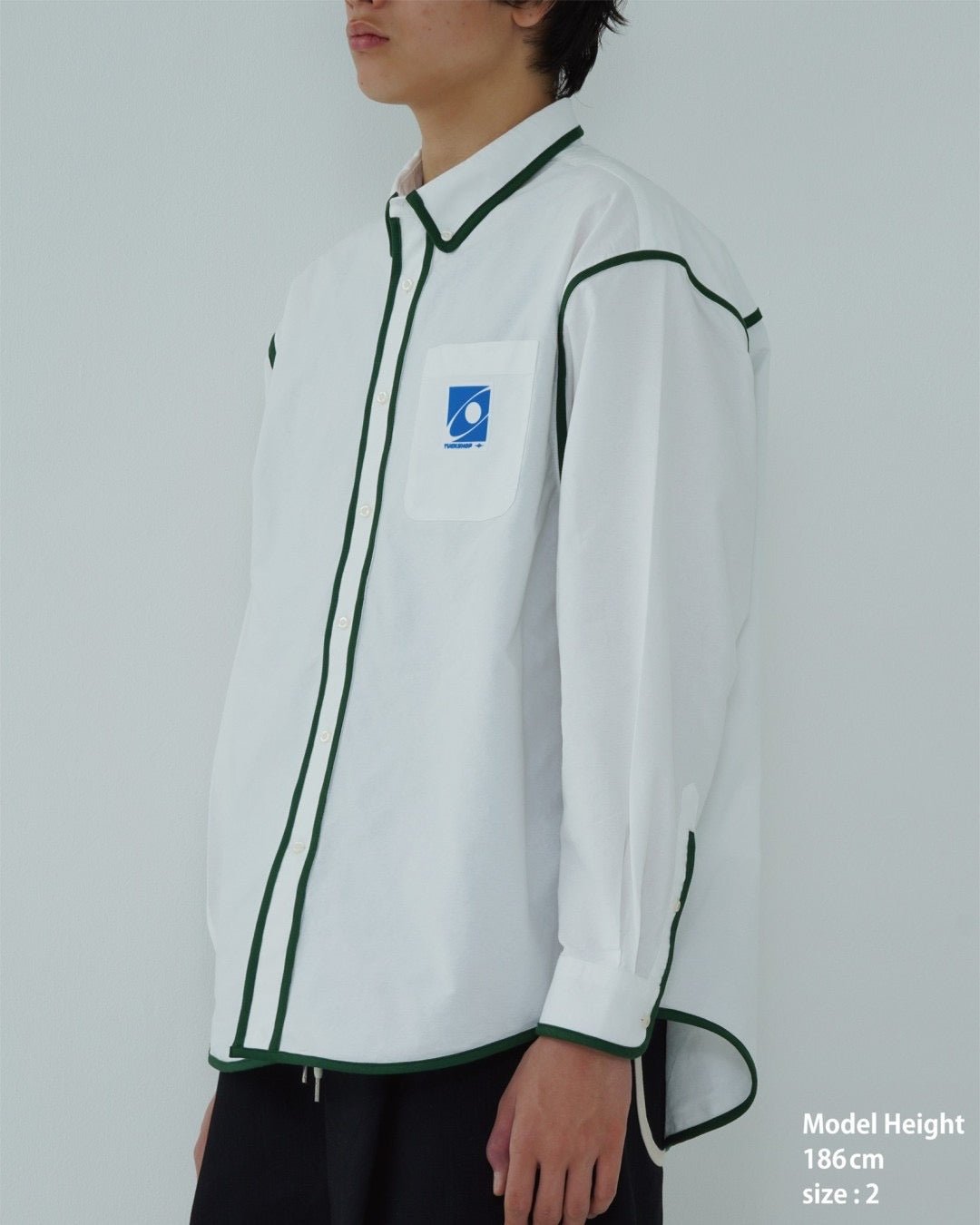 PIPING LONG SLEEVE SHIRT - TUCKSHOP