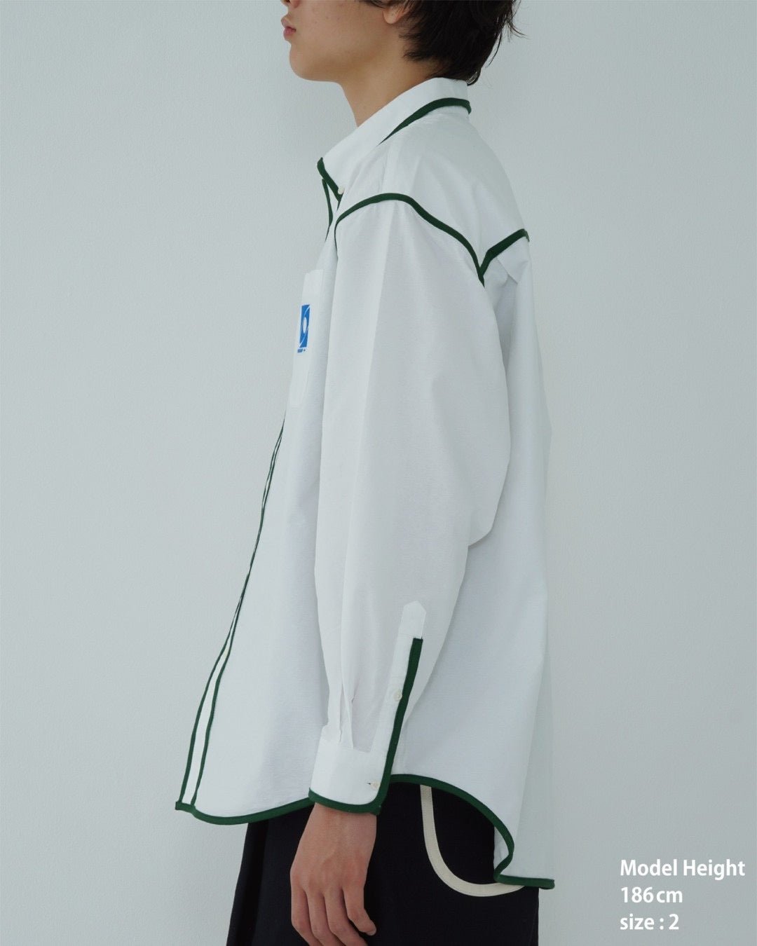 PIPING LONG SLEEVE SHIRT - TUCKSHOP