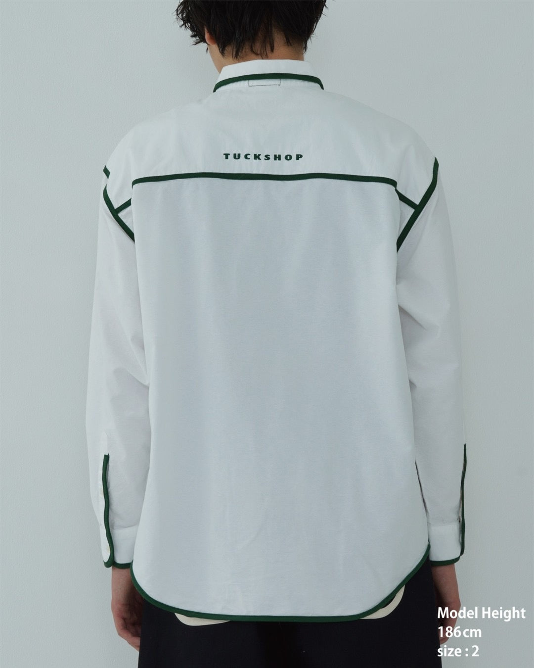 PIPING LONG SLEEVE SHIRT - TUCKSHOP