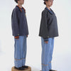 TWEED COLLAR PULLOVER