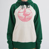 PRINTED RAGLAN HOODIE - TUCKSHOP