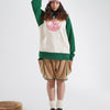 PRINTED RAGLAN HOODIE - TUCKSHOP