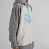 PRINTED RAGLAN HOODIE - TUCKSHOP