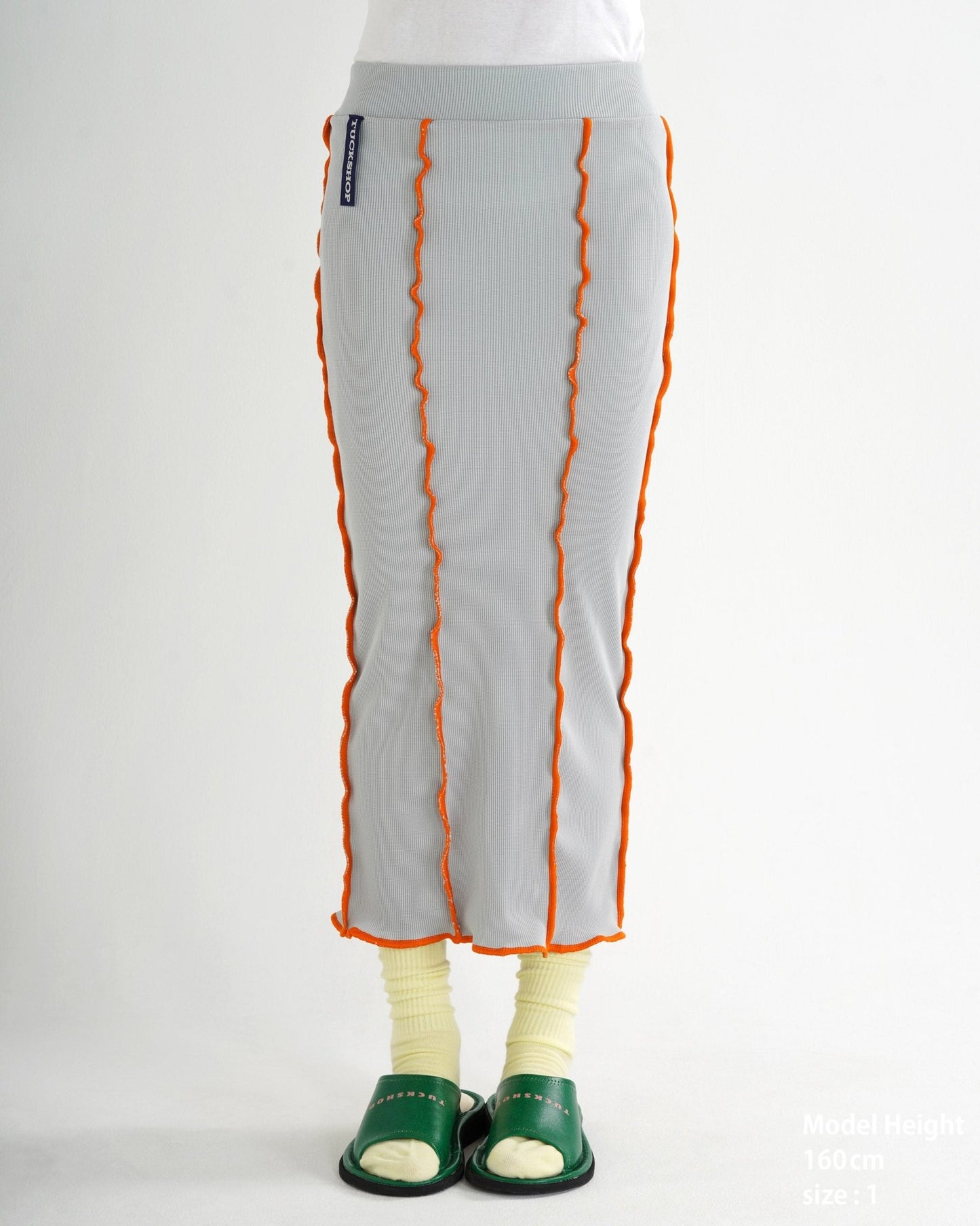 RIB MAXI SKIRT - TUCKSHOP