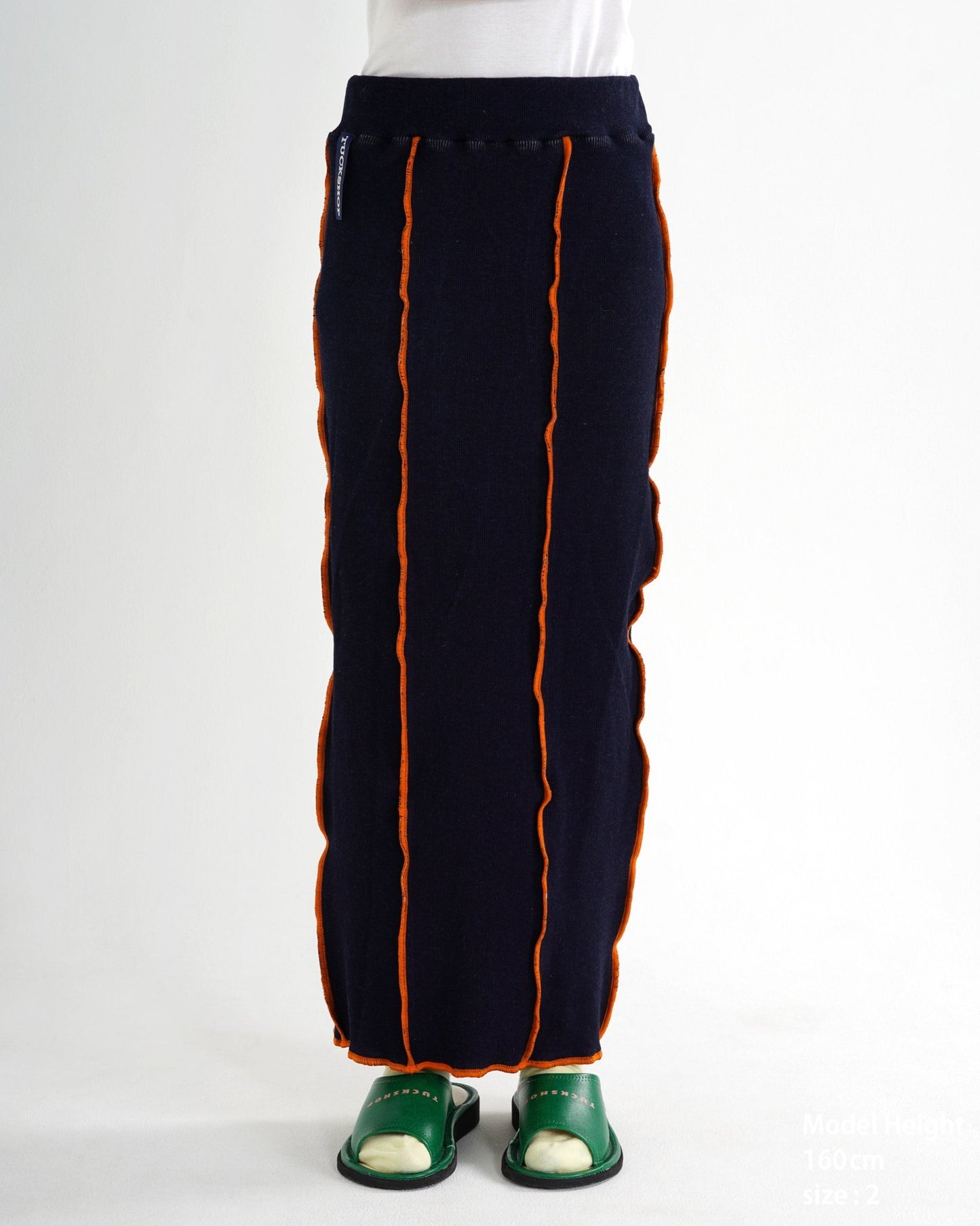 RIB MAXI SKIRT - TUCKSHOP