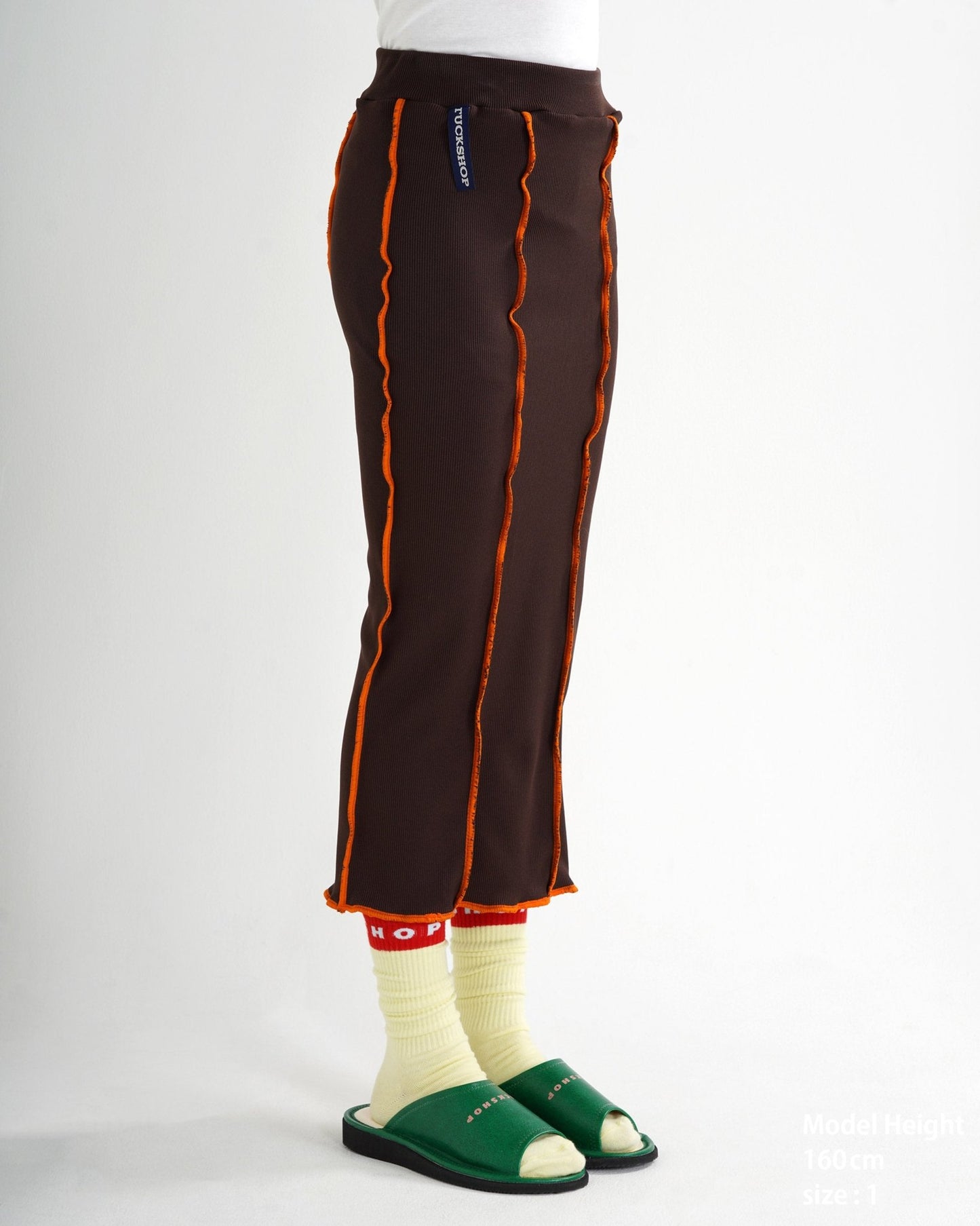 RIB MAXI SKIRT - TUCKSHOP