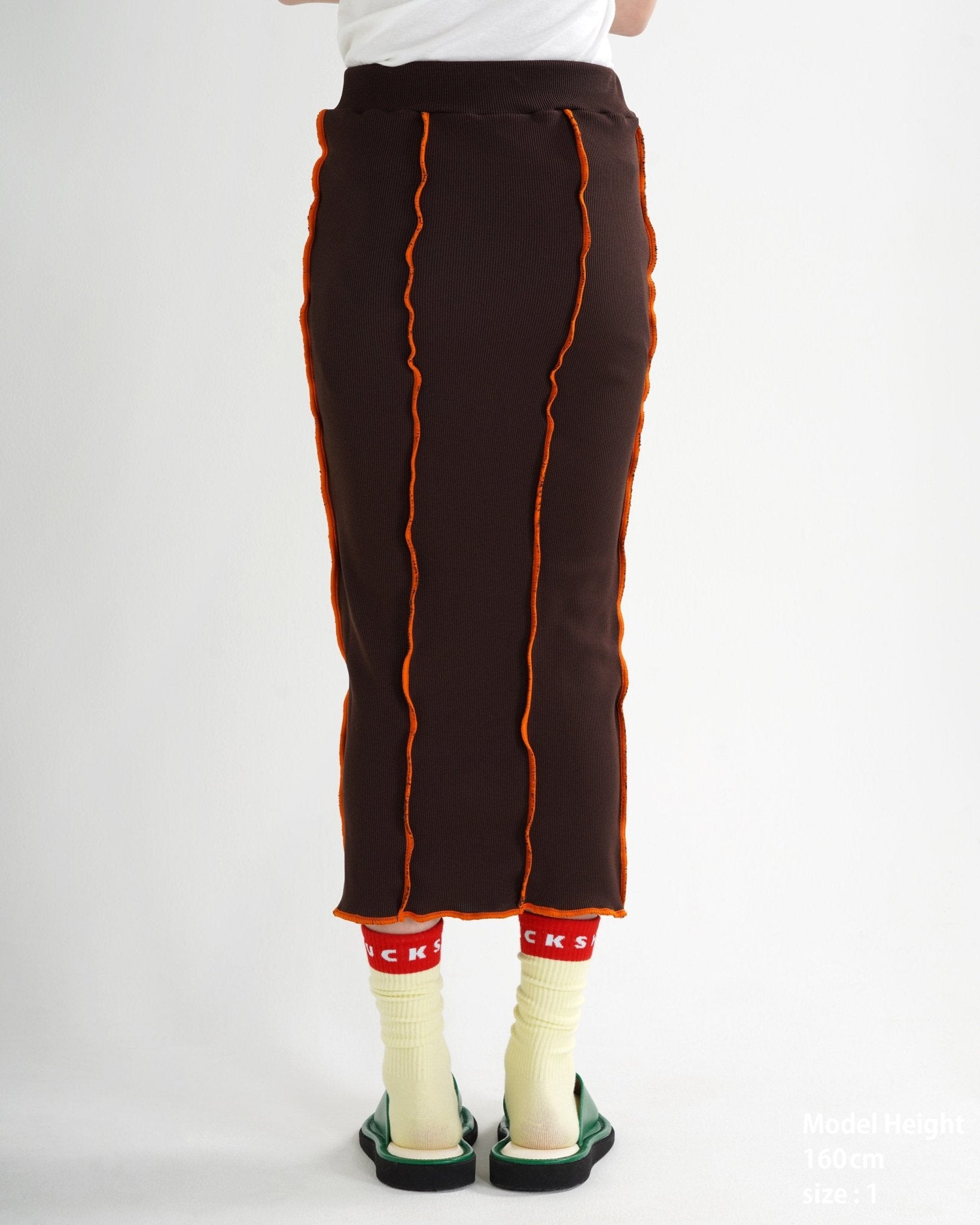 RIB MAXI SKIRT - TUCKSHOP