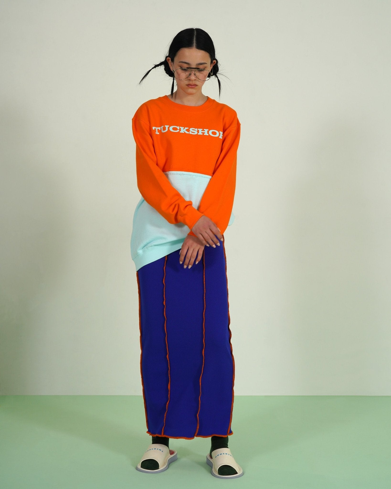 RIB MAXI SKIRT - TUCKSHOP
