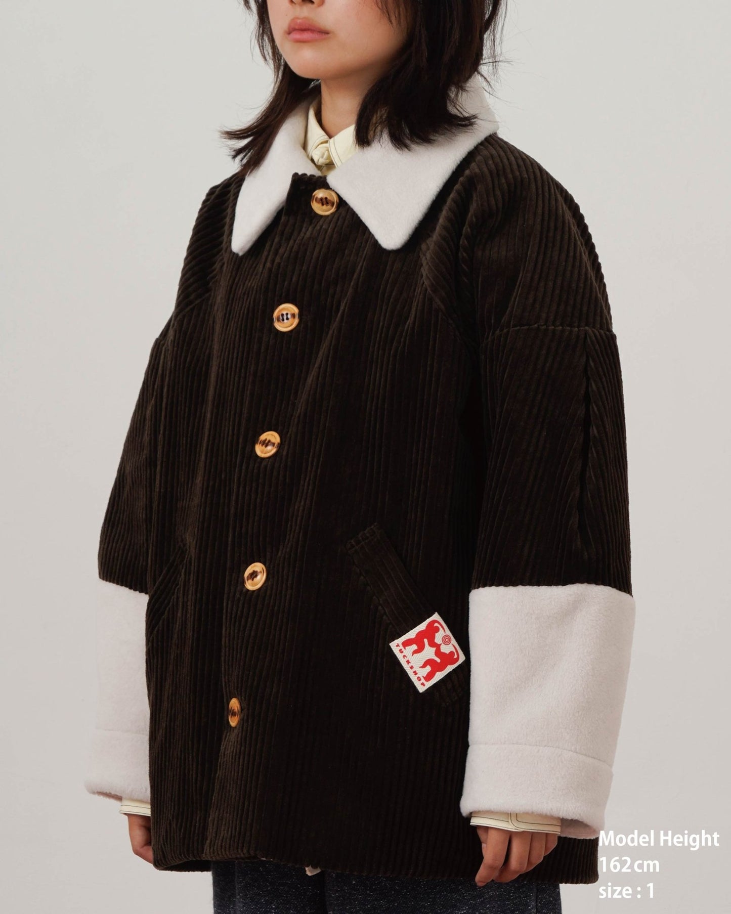 SHERPA CORDUROY COAT - TUCKSHOP