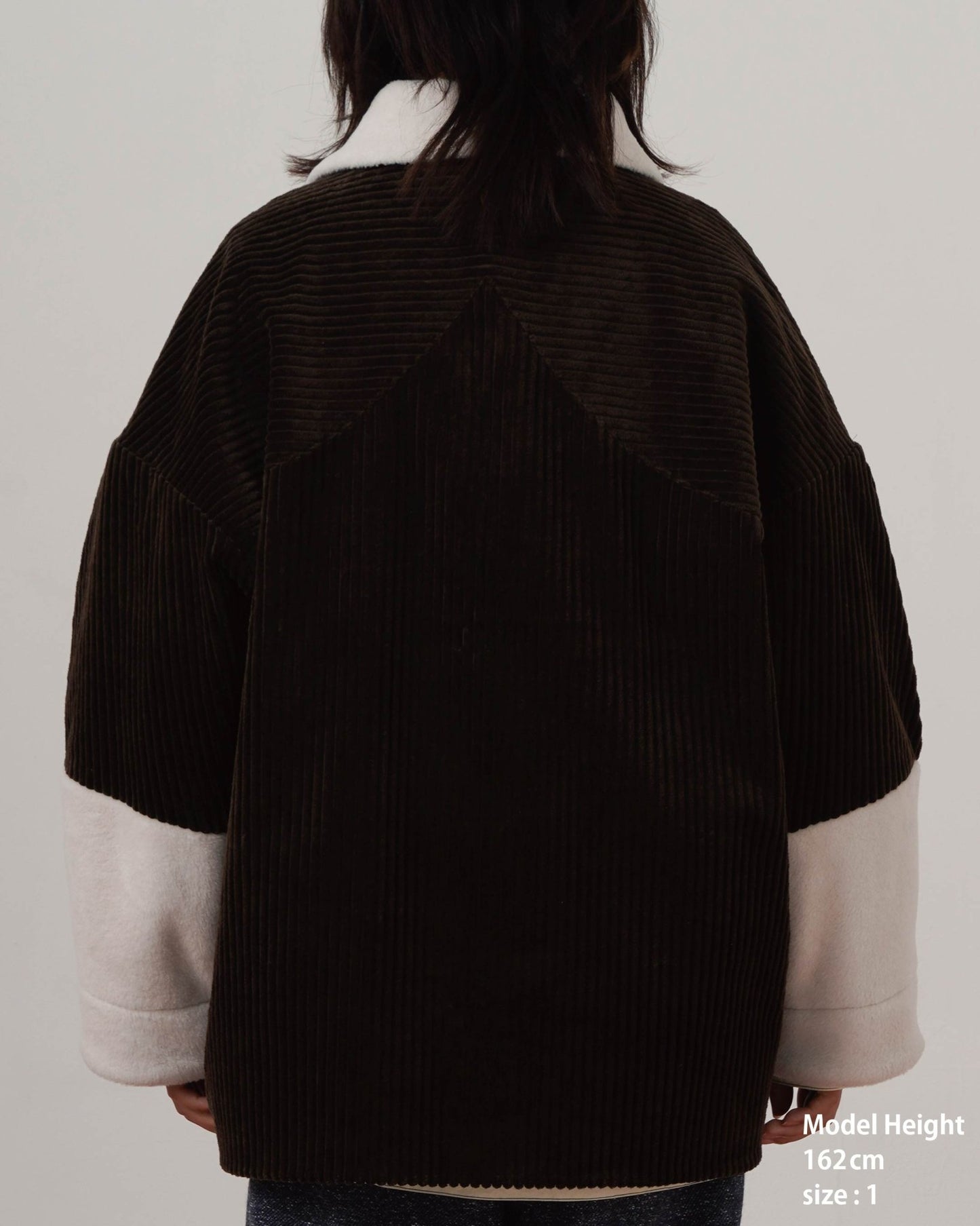 SHERPA CORDUROY COAT - TUCKSHOP