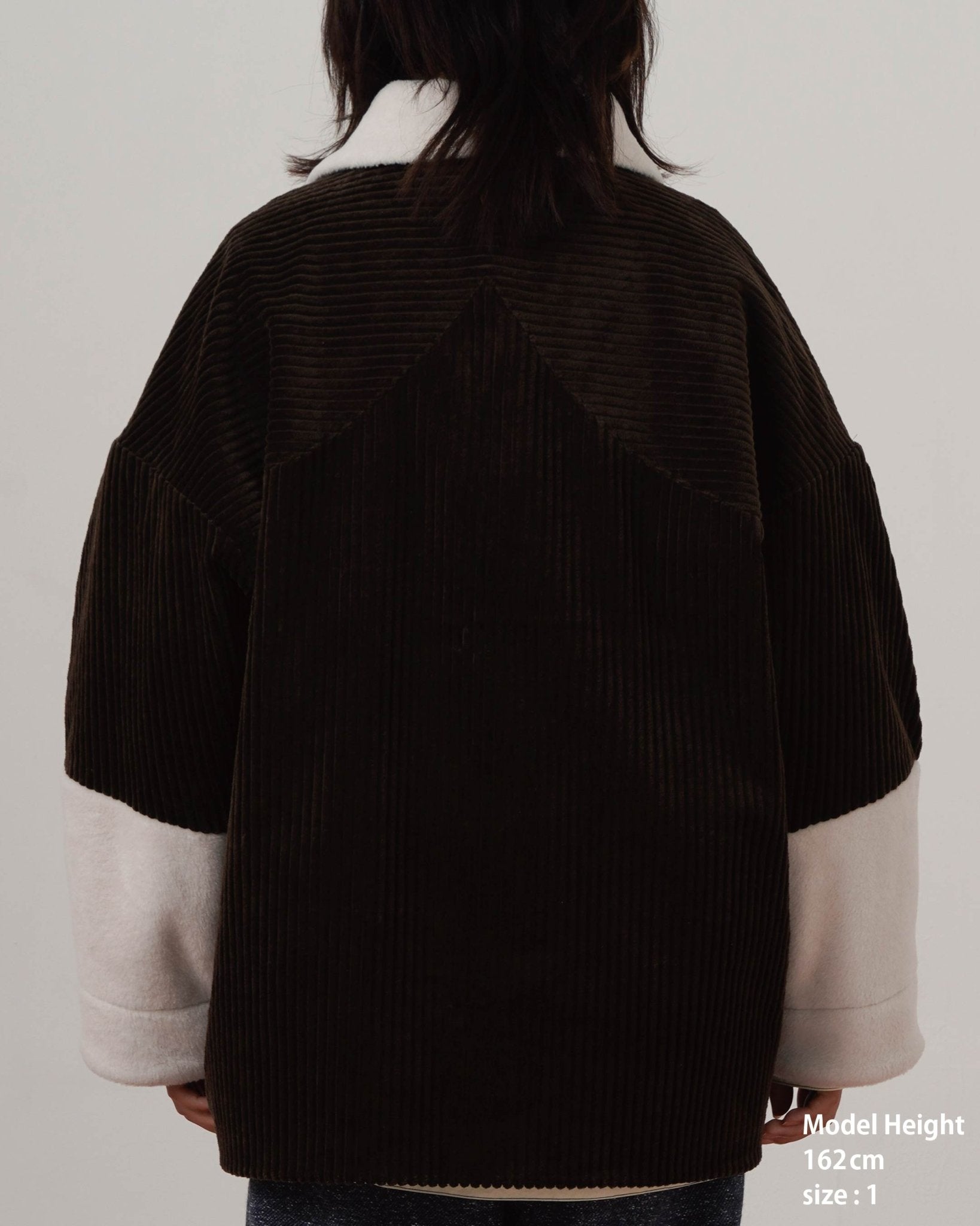 SHERPA CORDUROY COAT - TUCKSHOP