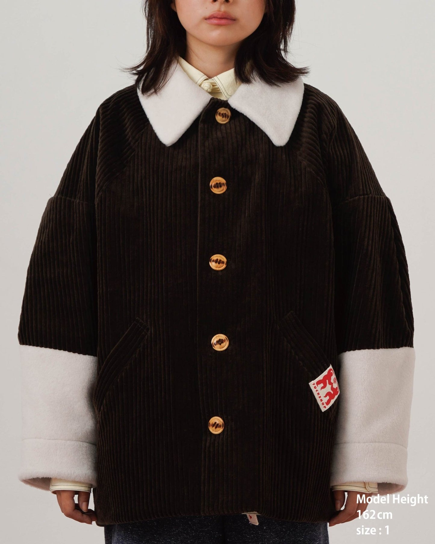 SHERPA CORDUROY COAT - TUCKSHOP