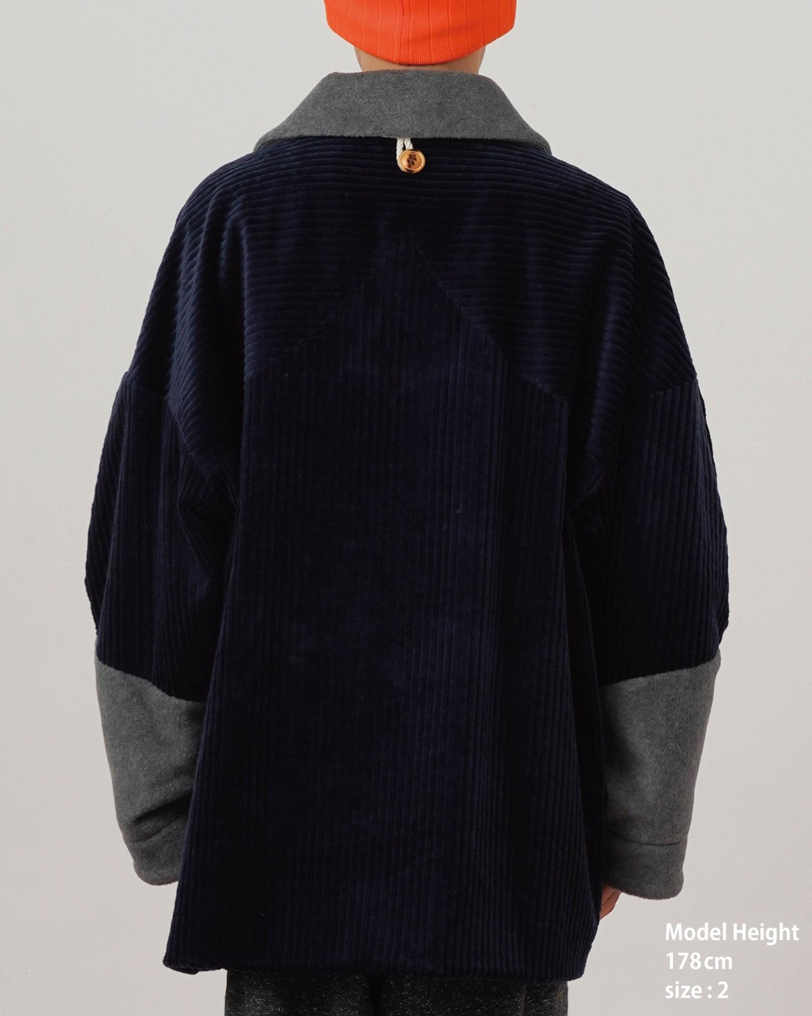 SHERPA CORDUROY COAT - TUCKSHOP