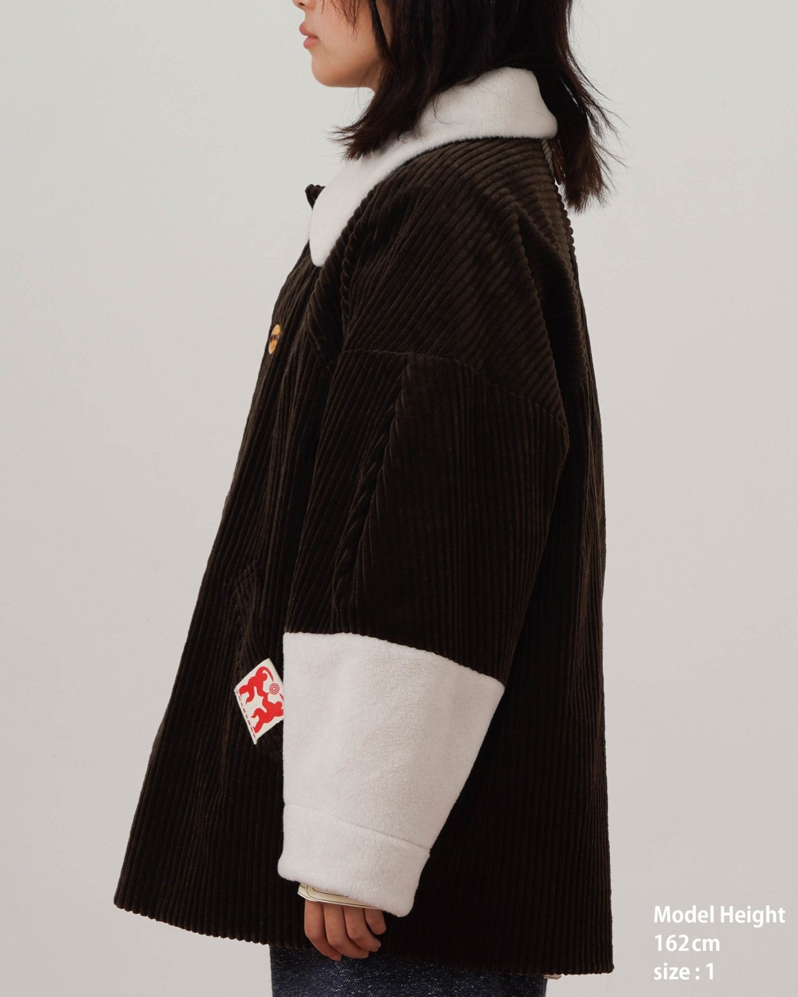SHERPA CORDUROY COAT - TUCKSHOP