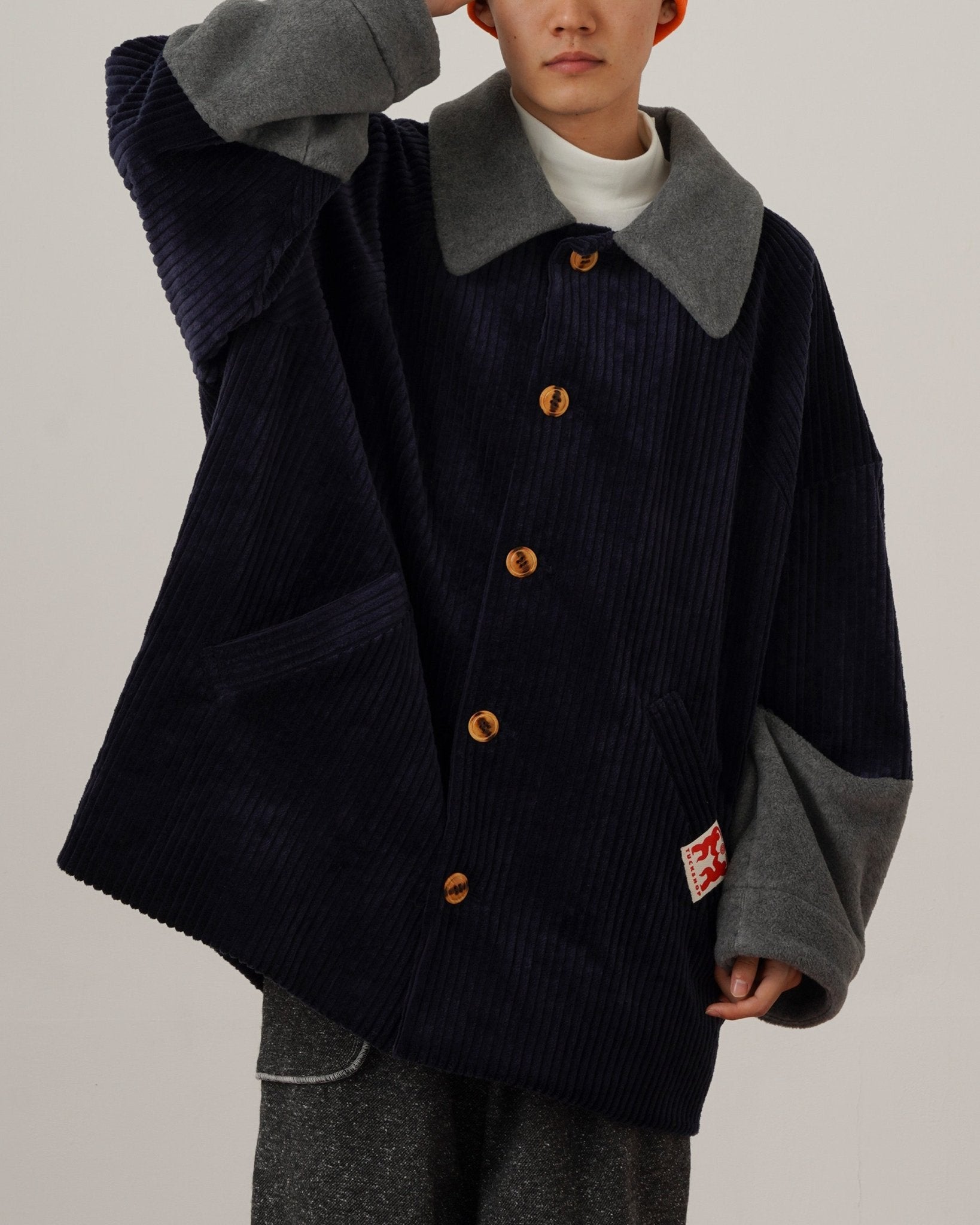SHERPA CORDUROY COAT - TUCKSHOP
